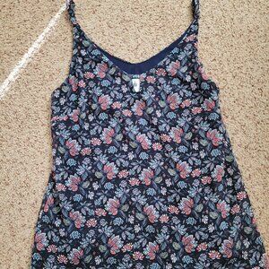 CABI Flirt Floral Navy Cami Size Sm Style 5224